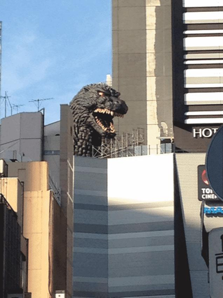 Illustration for article titled Tokyo's Newest Godzilla Statue Unveiled
